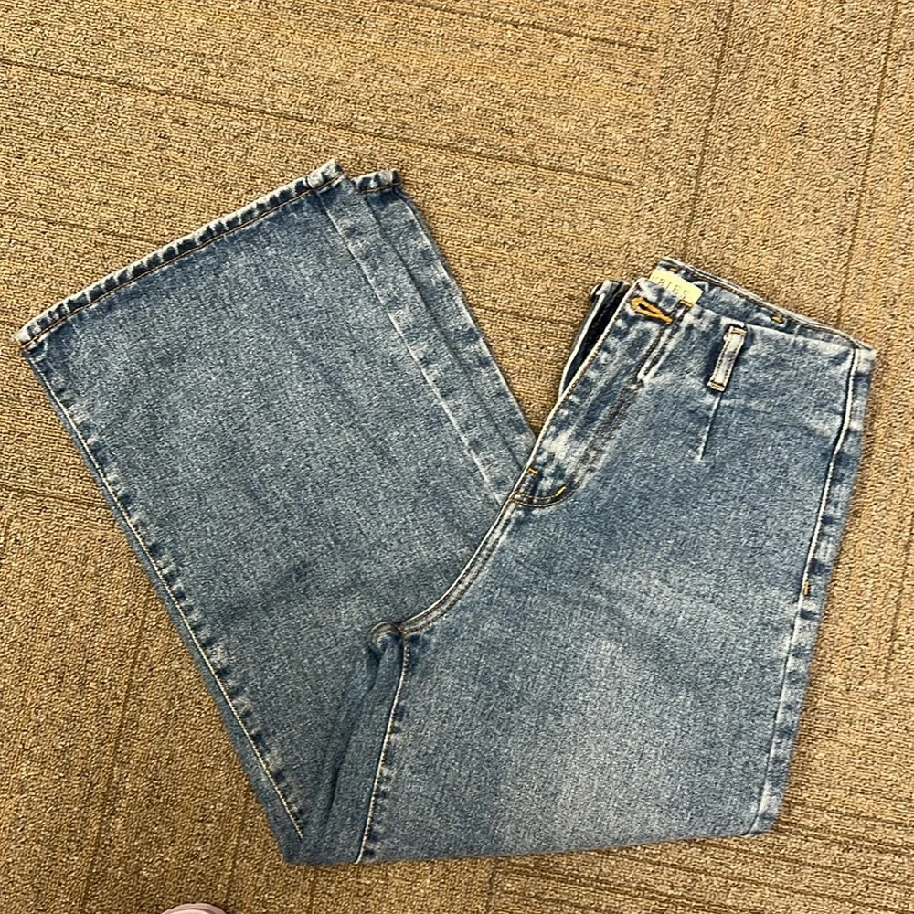 Rubie's Classic Blue Wide Leg Jeans Size 3 - Picture 6 of 6